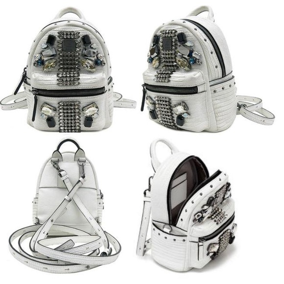 MCM Swarovski Crystal Croc X-Mini Bebe Boo RARE - Picture 2 of 8